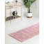 Tapis rose en polypropylène tissé à la machine Briehn-1284581726