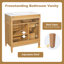 Meuble-lavabo de salle de bain avec lavabo-494683386