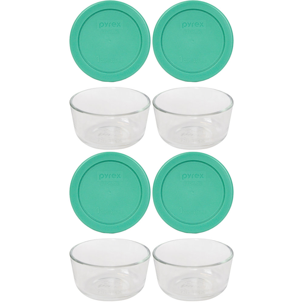 LocknLock Set of (3) 4-Cup Vented Glass BowlStorage Set ,Clear