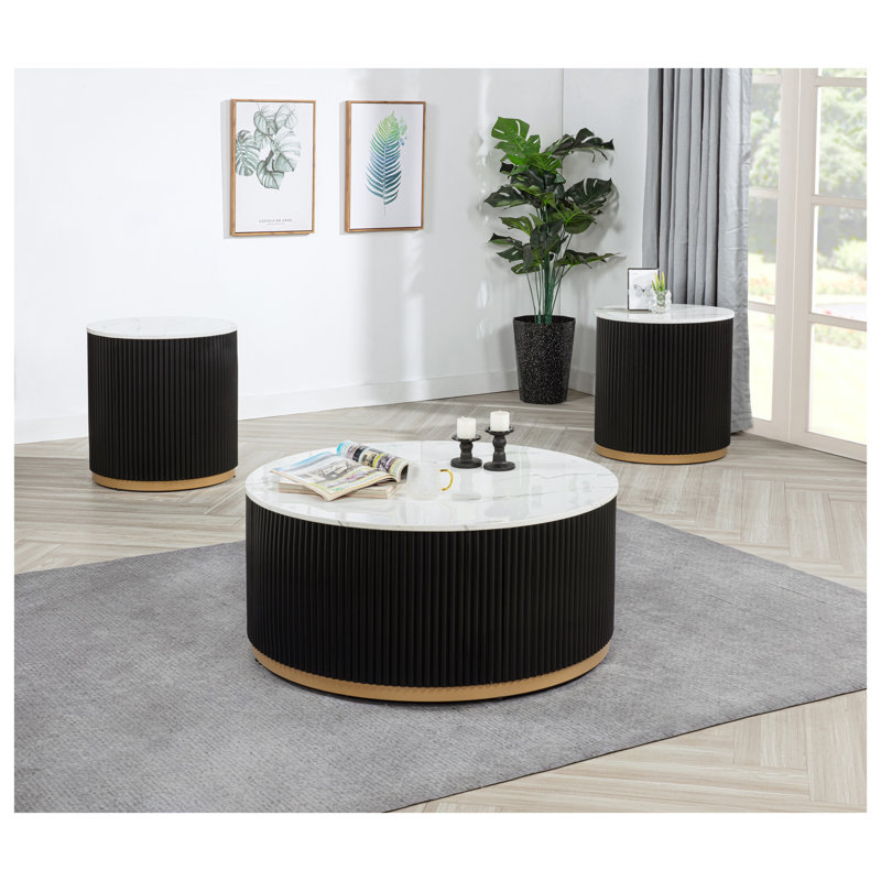Ensemble de table basse 3 pièces Modern Modern