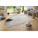 Frame Flatweave Black Rug