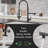 Oil-Rubbed Bronze Kitchen Faucet With Pull Down Spray Head, Single Handle, 360 Degree Spin, Ceramic Filler, Brass Sink Contemporary In Bronze, Rotate, Tap