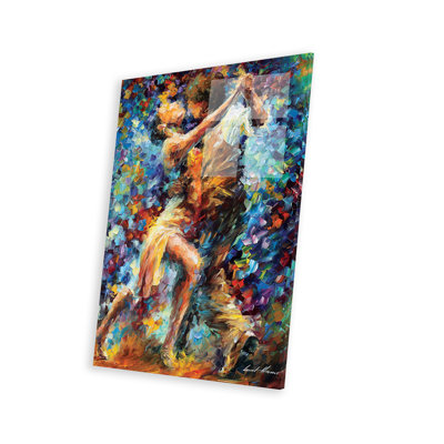 Lutte interne contre la luxure sur plastique / acrylique par Leonid Afremov, peinture