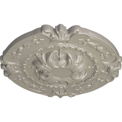 Médaillon de plafond Endurathane Southampton, DE 16 3/8 po x P 1 3/4 po (convient aux auvents jusqu'à 2 3/4 po)