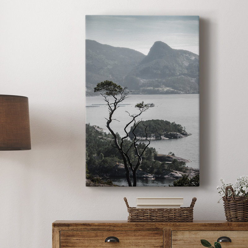 Vue d'en haut - galerie Cavas personnalisée, H 18 po x l 12 po