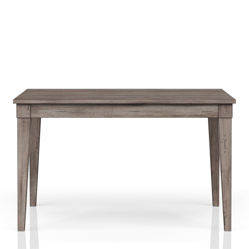 Table de salle à manger à hauteur de comptoir rustique de 60 po de longueur, 36 po de largeur, en bois massif et plus