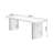 Black Rectangular Solid Wood desk-108953375