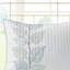 Ensemble de courtepointe brodée 6 pièces avec coussins décoratifs bleu grand / grand