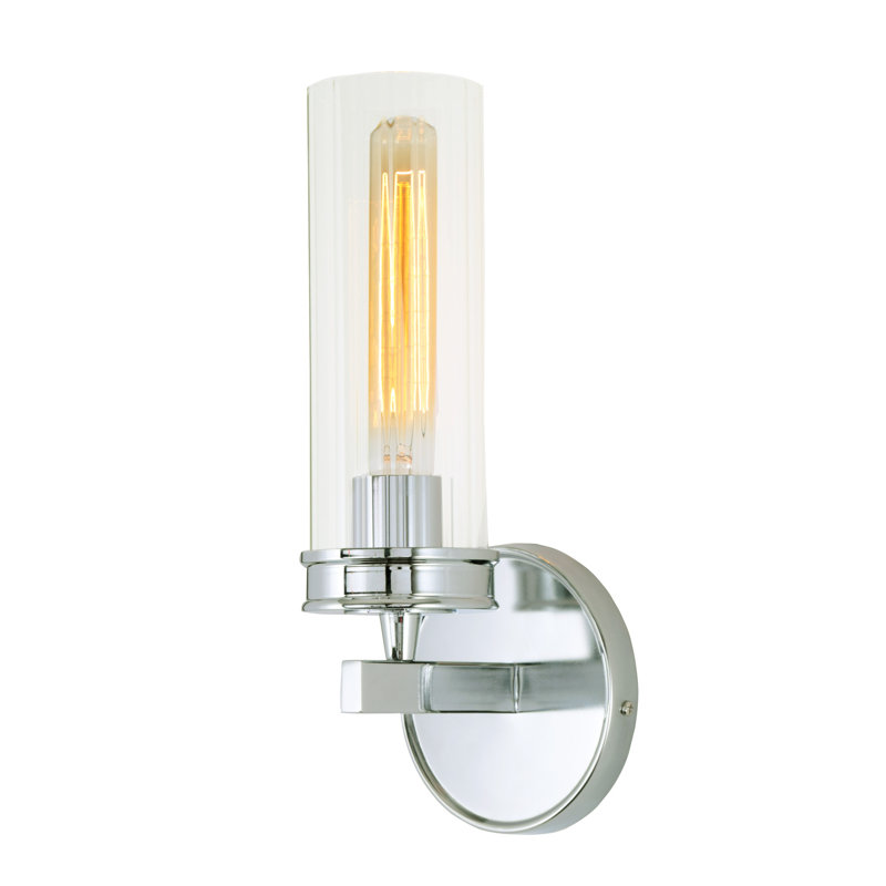 Madelyn Armed Sconce, Polished Nickel
