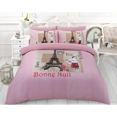 Garman Gingham Duvet Cover Set with Pillowcases