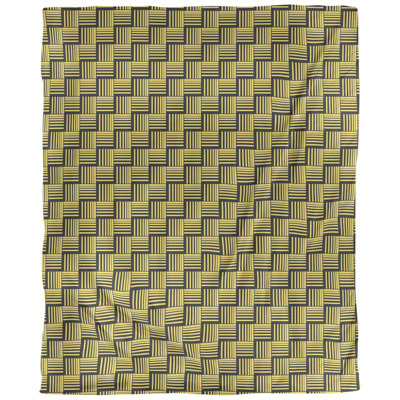 Tissu basketweave contrast