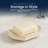 Idra Porcelain China Soap Dish