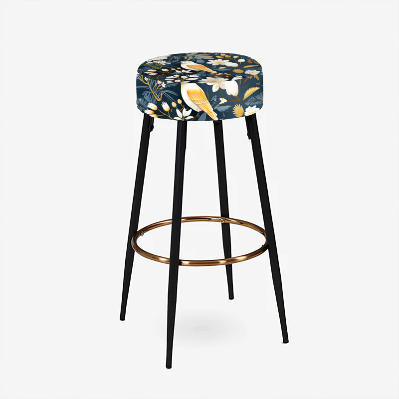 Ensemble de 2 tabourets de bar Blooming Scandinavian Elegance