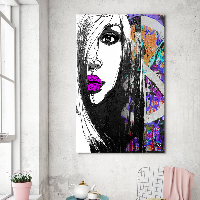 «Peace», impression sur toile, Toile tendue, H 30 po x l 18 po x P 1 po