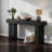 Wooden Console Table, Sofa Side Table, Living Room Table Rectangular Sofa Table Behind The Couch-1108963156