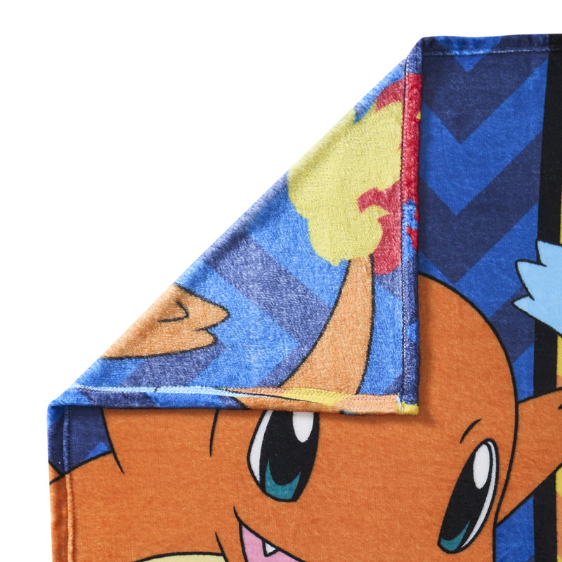 Pokemon 46x60 Kids Throw Blanket