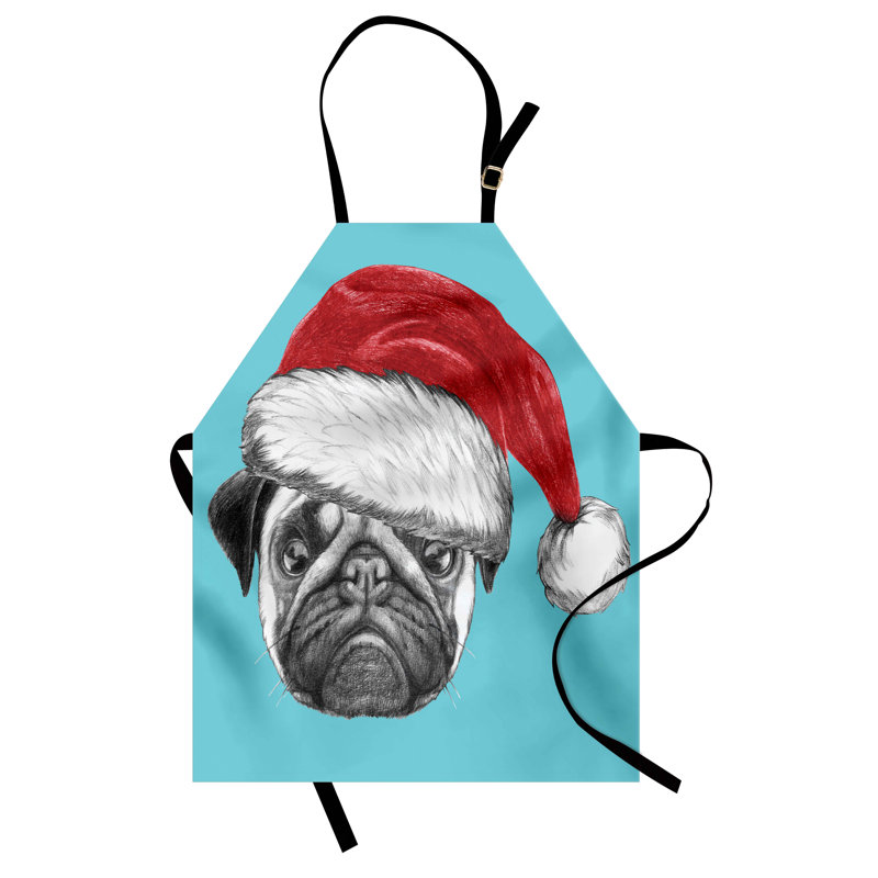 No Pattern Bib Apron