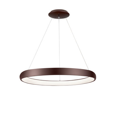 Albi 1-Light Drum LED Pendant