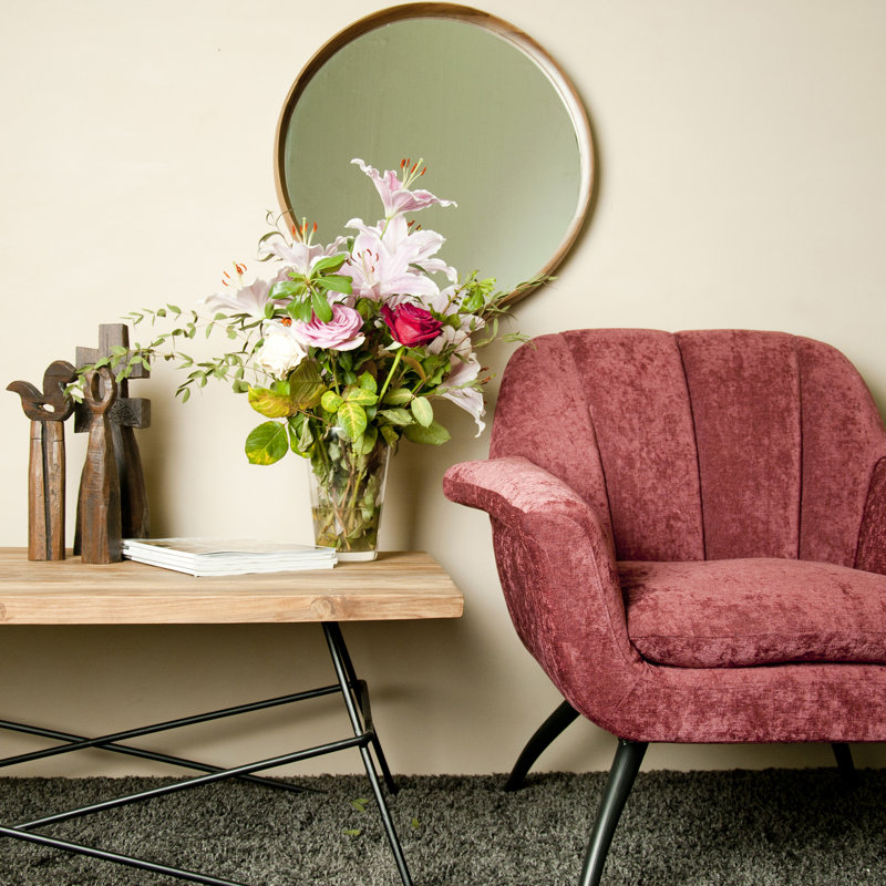 Salcombe Solid Wood Flat Mirror