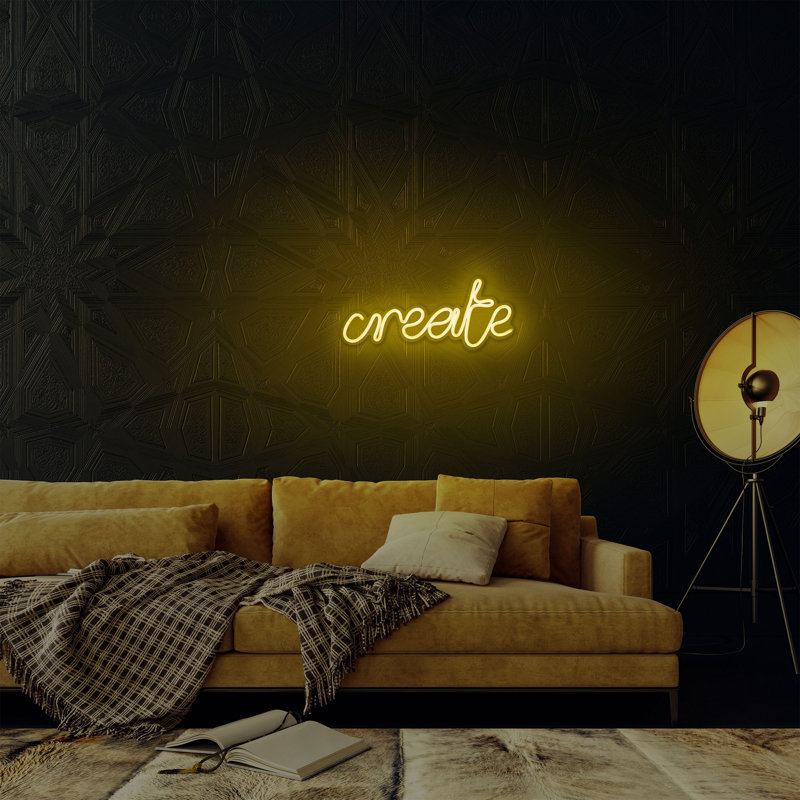 Ruban néon flexible à DEL, étanche IP67, 13,8 x 5,9 x 0,8 po, jaune | Alimentation 12V DC, gabarit en mousse de PVC, système de suspension murale intégré, 8 W à 10 W / m | Parfait pour la décoration intérieure et l'éclairage de fête