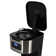 Cafetière programmable de 12 tasses Better Chef en noir avec détails en acier inoxydable Better Chef