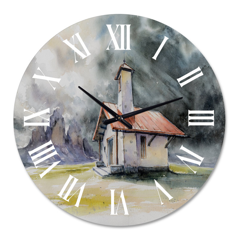 Horloge murale rustique, Grand