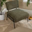 Autiana Boucle Upholstered Occasional Accent Slipper Chair-1287833447