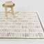 Tapis crème moderne à motif abstrait Guillaume-268678770