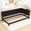 Lit de jour simple en bois avec lattes-888168404