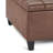 Harrison -  Table Storage Ottoman - Distressed-747062282