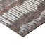 Tapis rayé tissé à la machine en brun-715831514