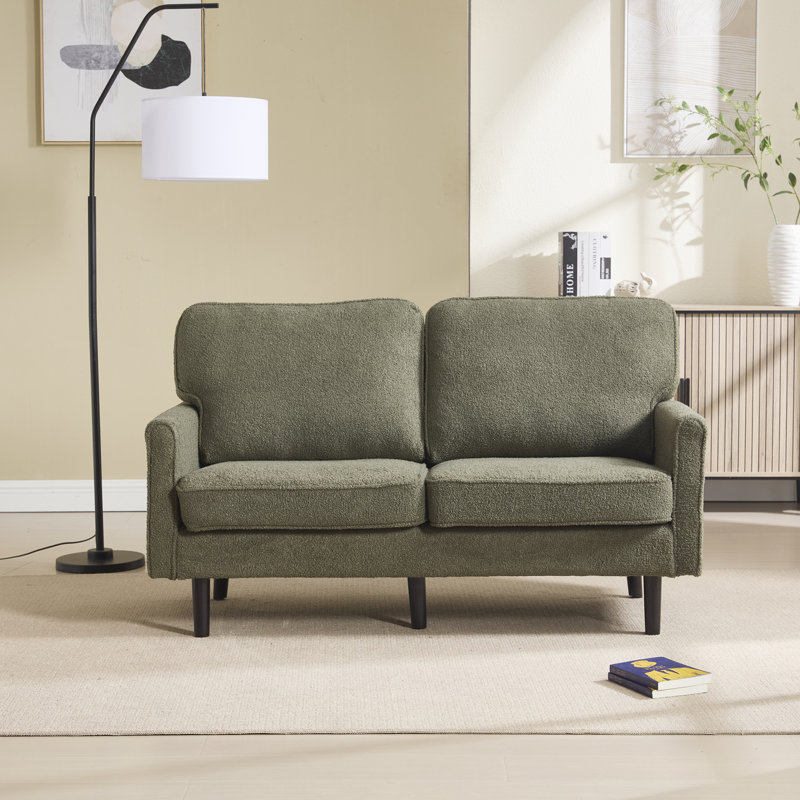Double 59 po Debrann, Tissu bouclé vert