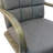 Camile Swivel & Tilt Caster Dining Arm Chair-1136223354