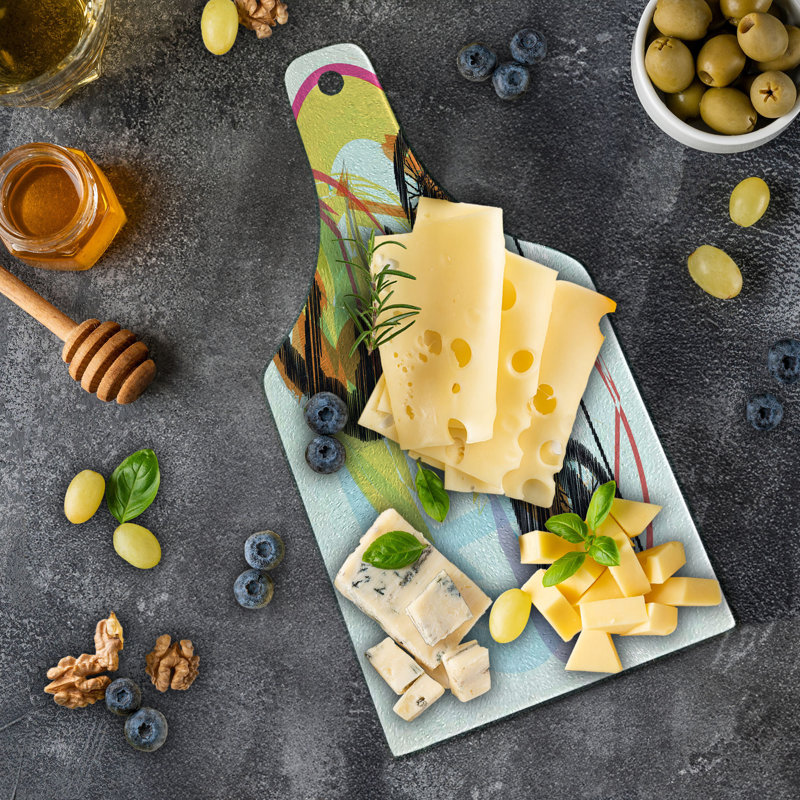 Planche à découper en verre trempé Ambesonne