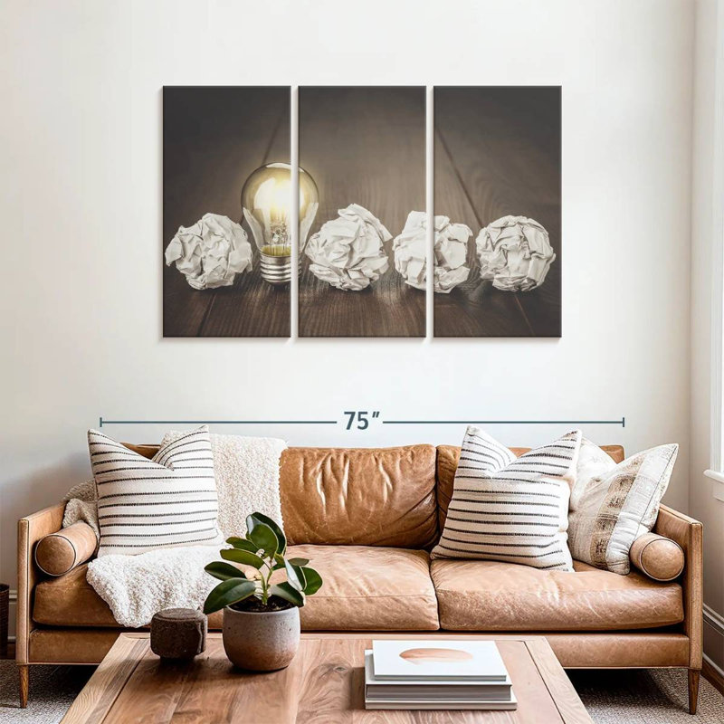 Alcaraz Bright Idea, 36" H x 57" W