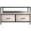 Commode télé avec 2 tiroirs Sorbus