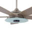 Ventilateur de plafond intelligent intérieur / extérieur Journey de 52 pouces, ensemble d'éclairage à DEL à intensité variable et télécommande, fonctionne avec l'assistant Google, Amazon Alexa et les raccourcis Siri.-1603460234-1603460232-1603460239
