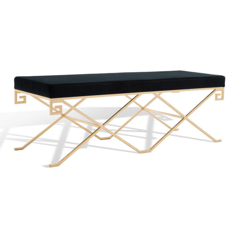 Conyu Velvet Upholstered Bench