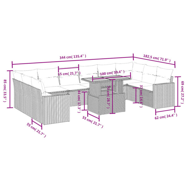 Dimensions du produit
