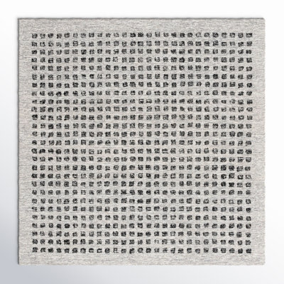 Everdine Hand-Tufted Geometric Wool Rug