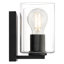 Luminaire Access Lighting 62583LEDDLP-MBL/CLR Oslo Applique murale à DEL à 4 lumières, fini noir mat-526147610-500592232-500592235