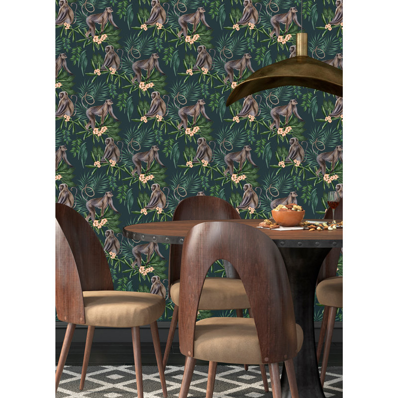 Rouleau de papier peint L 33 pi x l 19,7 po , Bleu