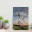 Astronaut Diver Fantasy Surreal Whimsical Abstract Bird Dog Landscape Ocean Wall Art Print 1 Piece Wrapped Canvas Wall Art-1978868379