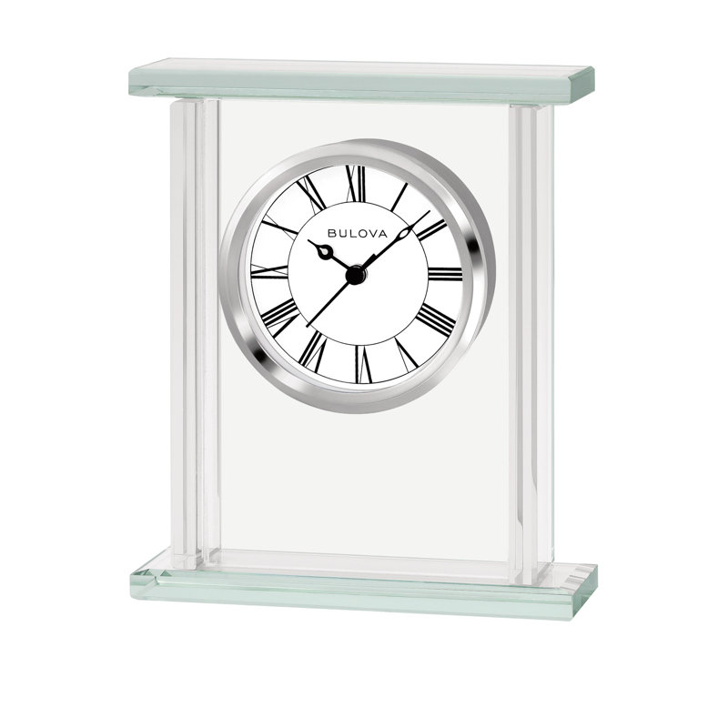Horloge de voyage en verre biseauté Cooper 4993E8FED5374C46A29A3765831416EB