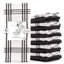 Cotton Stripe Waffle Tea Towel Kitchen Towel-1769692088