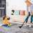 Stylish 0.35-inch Medium-pile Area Rug - Stain Resistant & Latex-free
