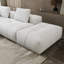 Canapé modulaire modulaire, siège à combinaison profonde surdimensionné, housses de coussin amovibles et lavables, tissu, rembourrage en duvet-271377838