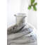 Vase Svirla - tourbillon noir et blanc