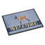 Tapis de porte pour l’extérieur antidérapant malinois welcome-38379354