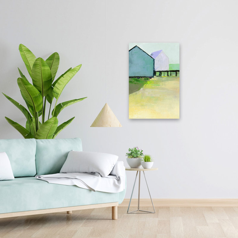 Marina - art contemporain côtier, H 24 po x l 16 po